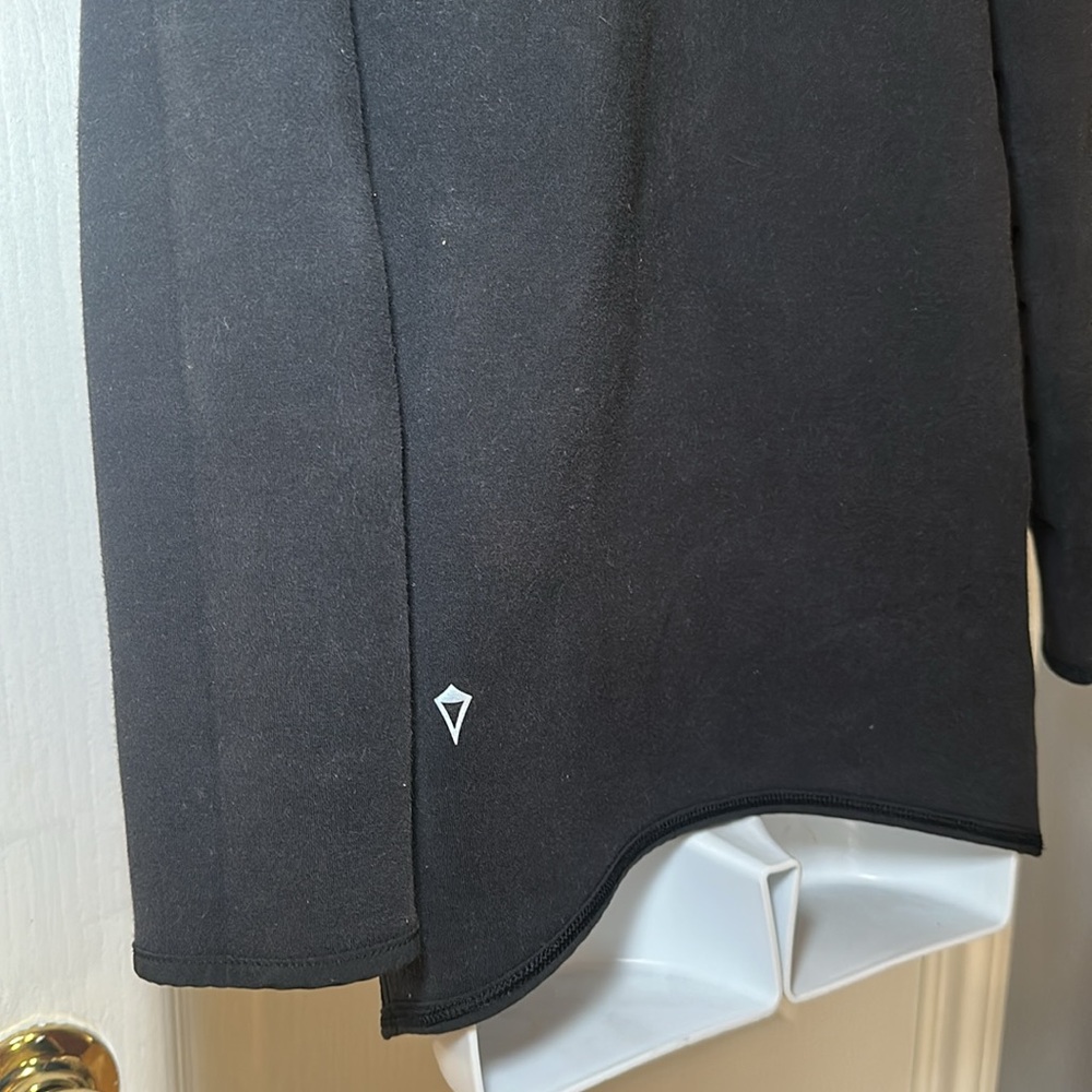 Ivivva On The Double Wrap Reversible Jacket Gray/Black Girl 8 - Picture 5 of 12